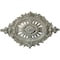 Ekena Millwork Antonio Ceiling Medallion, Hand-Painted Flash Gold, 35 7/8"W x 22 1/2"H x 4 3/8"P CM35X22ANFLS - alternate 1